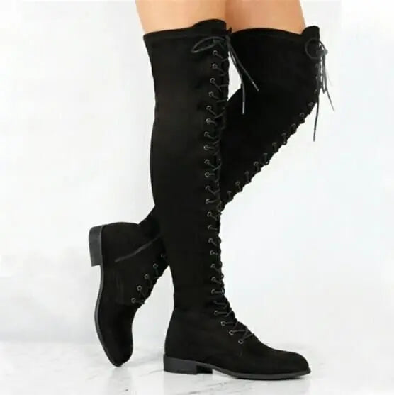 Western Over-the-knee Boots