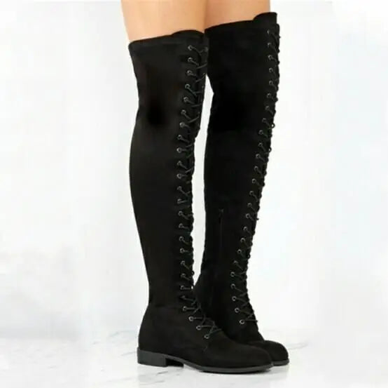 Western Over-the-knee Boots