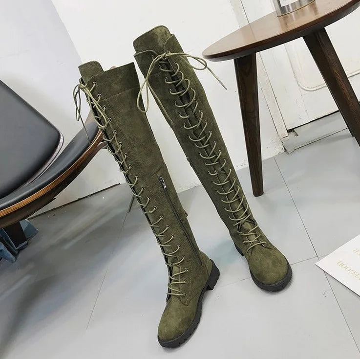 Western Over-the-knee Boots