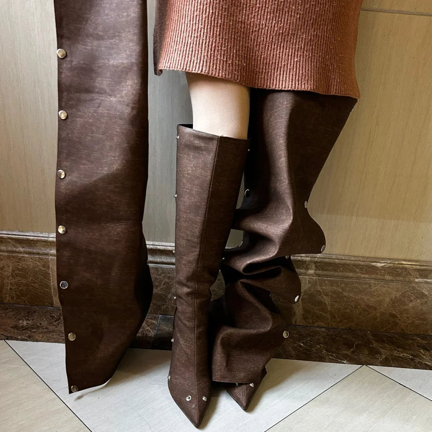Botte Winter Boots Shoes Botas Mujer