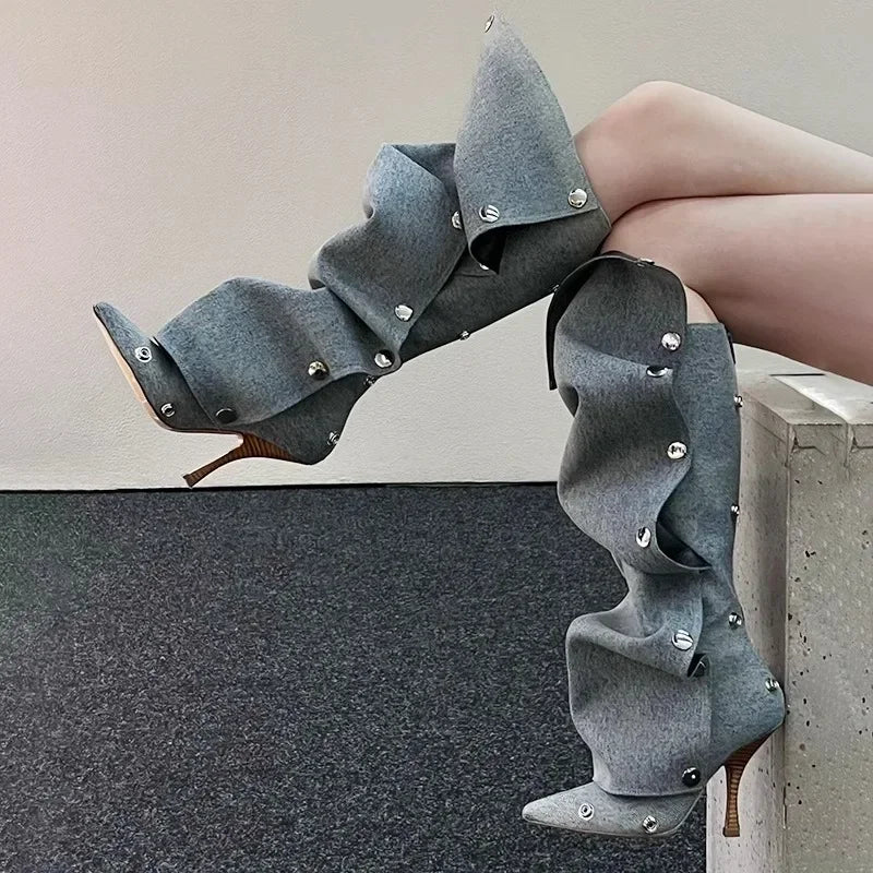 Botte Winter Boots Shoes Botas Mujer