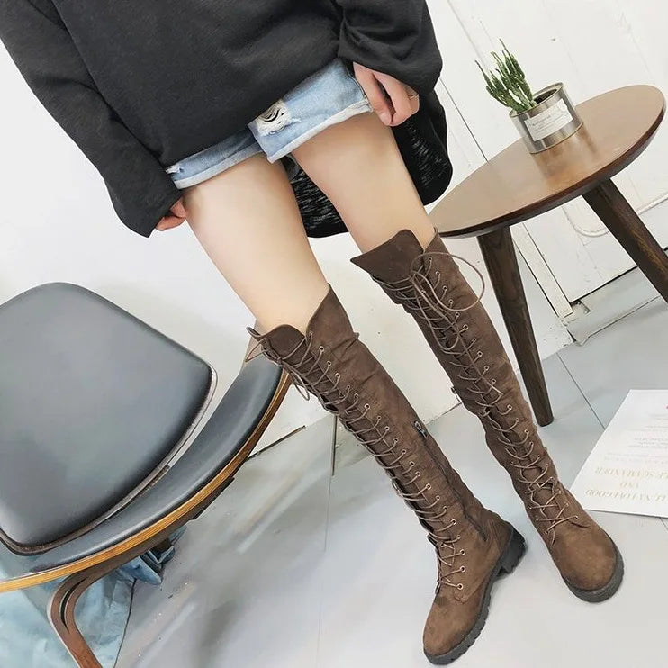 Western Over-the-knee Boots
