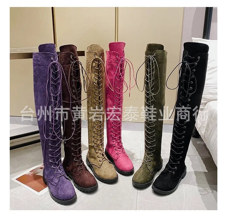 Western Over-the-knee Boots