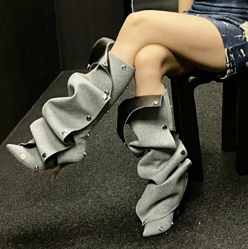 Botte Winter Boots Shoes Botas Mujer